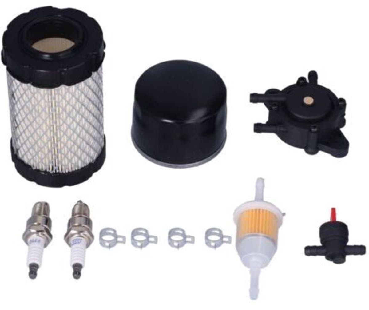 Geschikt voor John Deere D100 D105 D110 D130 D140 D160 D170 grasmaaier luchtfilters, inclusief voorgemonteerde brandstofpomp. — afbeelding 1