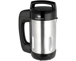 Verwarmingsmixer - Keukenmachine - Maaltijden Bereiden - Roestvrijstalen Kan - 12 Liter - Zwart