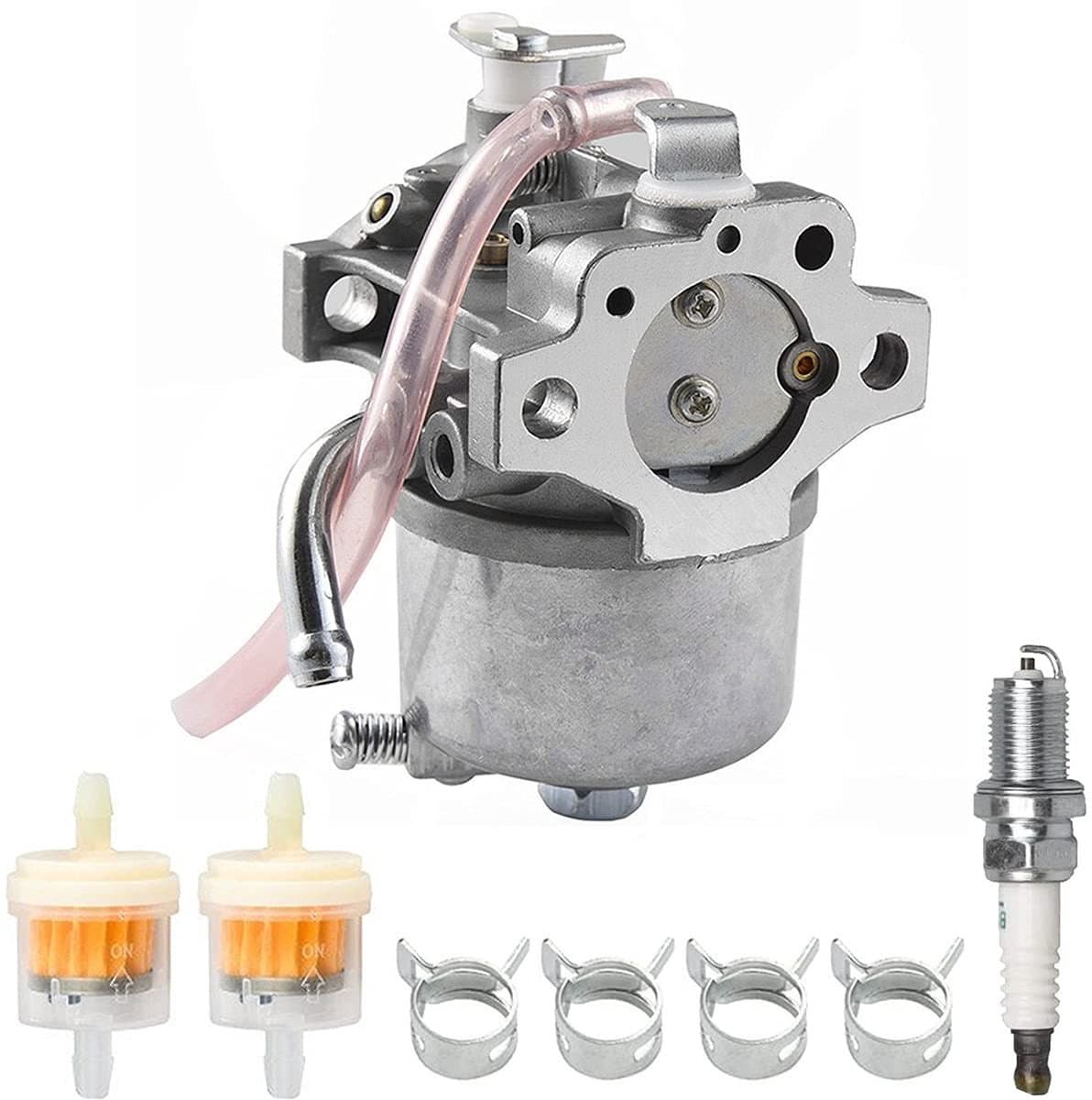 Dailygoods- Carburateur Vervanging voor John Deere - Voor Kawasaki FC150V - 4-Takt Motor - Inclusief Brandstoffilter - Bougie - Geschikt voor 21-Inch Maaiers — afbeelding 1