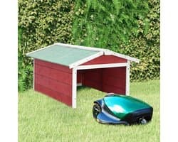 Grasmaaier Garage - Opbergbox Tuin - Bescherming Gazonmaaier - Weerbestendig Ontwerp - 72 x 87 x 50 cm