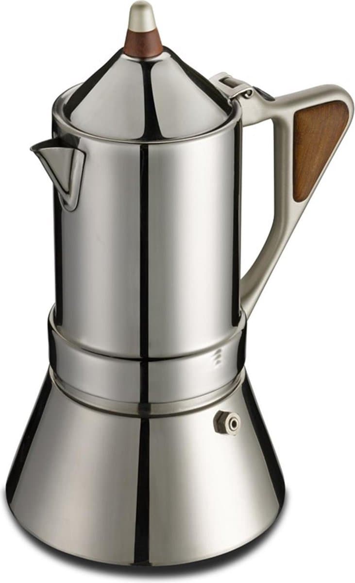 G.A.T. Italia Regina RVS 6 kops - Percolator - 300ml - Inductie — afbeelding 1