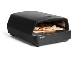 BURNHARD® Gas pizza oven voor buiten - Tony, 450 °C, draagbare 5,9 kW buitenoven voor pizza - NL only