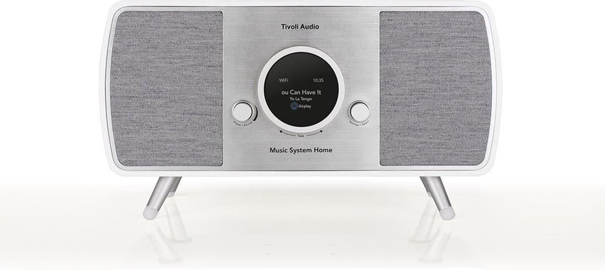 Tivoli Audio - Music System Home (Gen. 2) - Alles-in-een-Hifi-systeem - Wit/Grijs — afbeelding 1