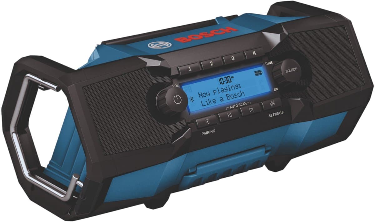 Bosch Professional PRO GPB 18V-3SC Accu bouwradio - DAB+ - FM/AM - Bluetooth 18V Basic Body - 06014A3300 — afbeelding 1