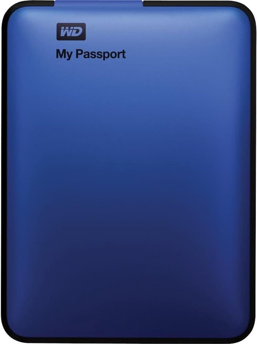 Externe harde schijf 2TB USB 3.0 Blauw Opslag voor PC en Mac — afbeelding 1