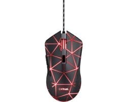 Trust GXT 133 Locx - Gaming Muis - Bedraad - 3200 DPI - LED verlichting - Zwart