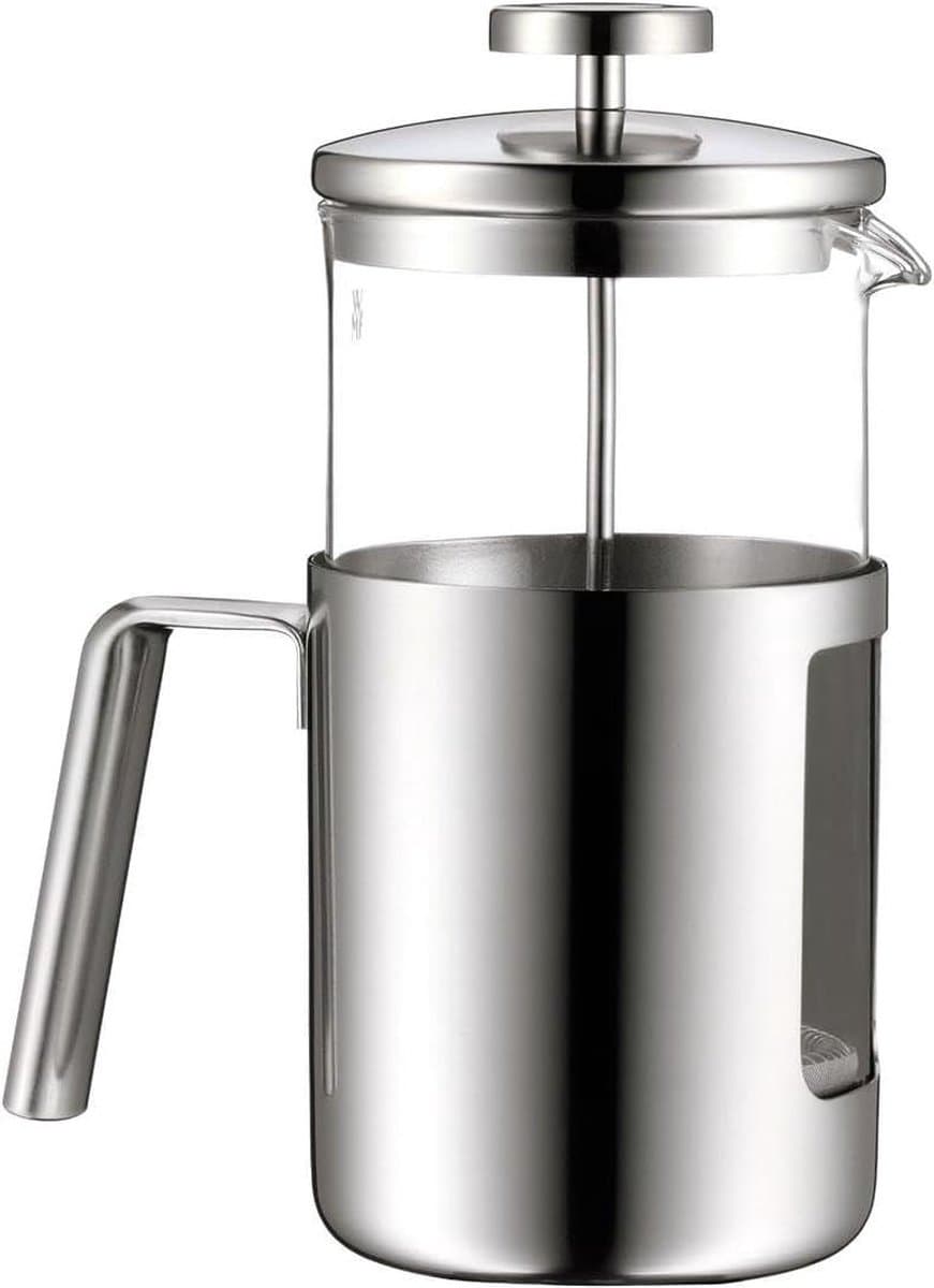 Kult Coffeepress 1l French Press koffiemaker - 6 kopjes - glas en Cromargan roestvrij staal - vaatwasmachinebestendig stainless steel press — afbeelding 1