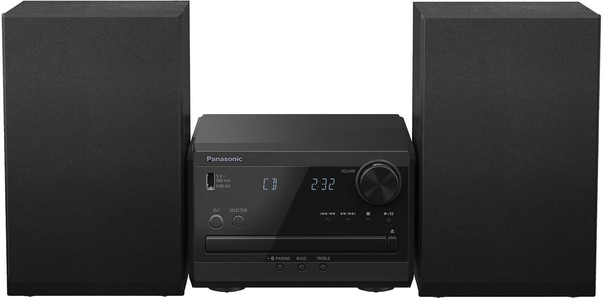Panasonic SC-PM272 Home audio-microsysteem 20 W Zwart — afbeelding 1