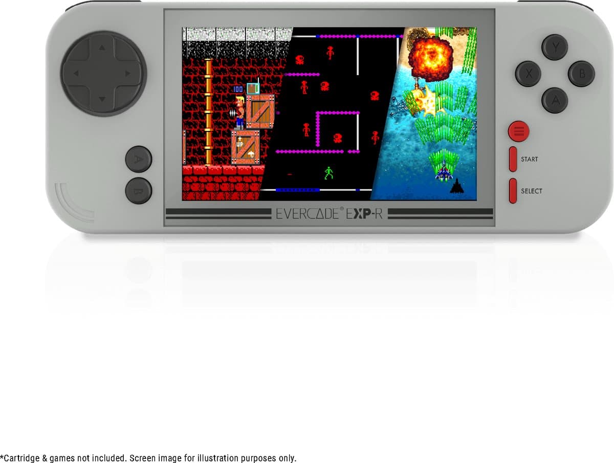 Evercade EXP-R Solo - Handheld Retro Console - Grijs — afbeelding 1