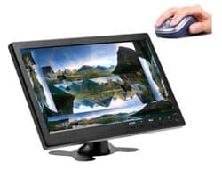 Gabrys® Draagbare scherm - groot scherm - HDMI Display - Portable Monitor - Beeldscherm - Premium - 10.1 Inch - 1024x600 - auto - vrachtwagen - Draagbare monitor - Draagbare scherm - Monitor voor bewakingscamera - mini TV - 1 jaar Garantie