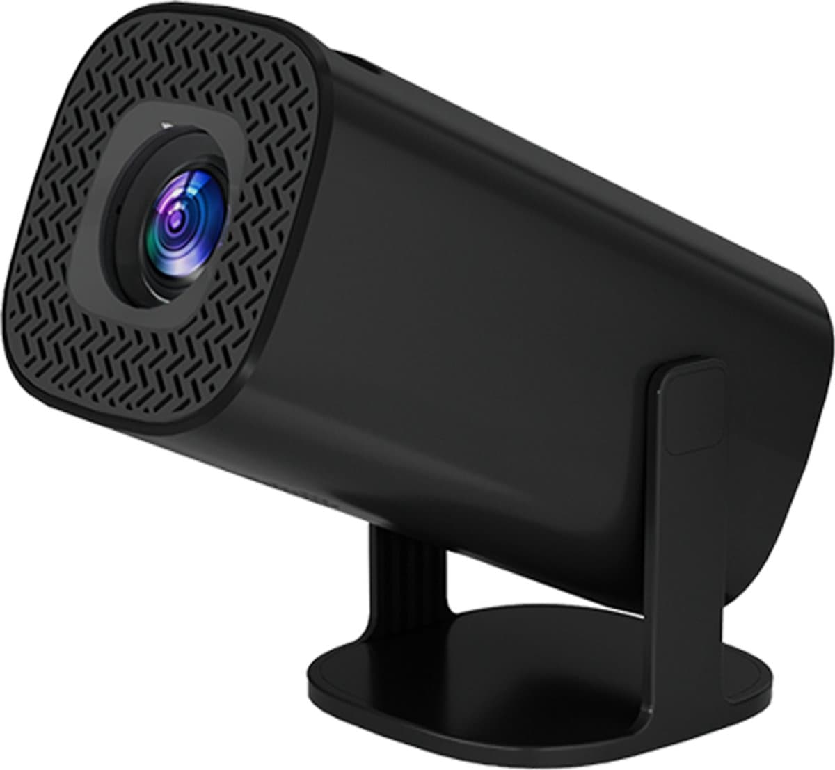 Proun Mini Beamer - Alles-in-één met 4K-ondersteuning - Full HD - iOS & Android - Mini Projector Smart TV - Zwart — afbeelding 1