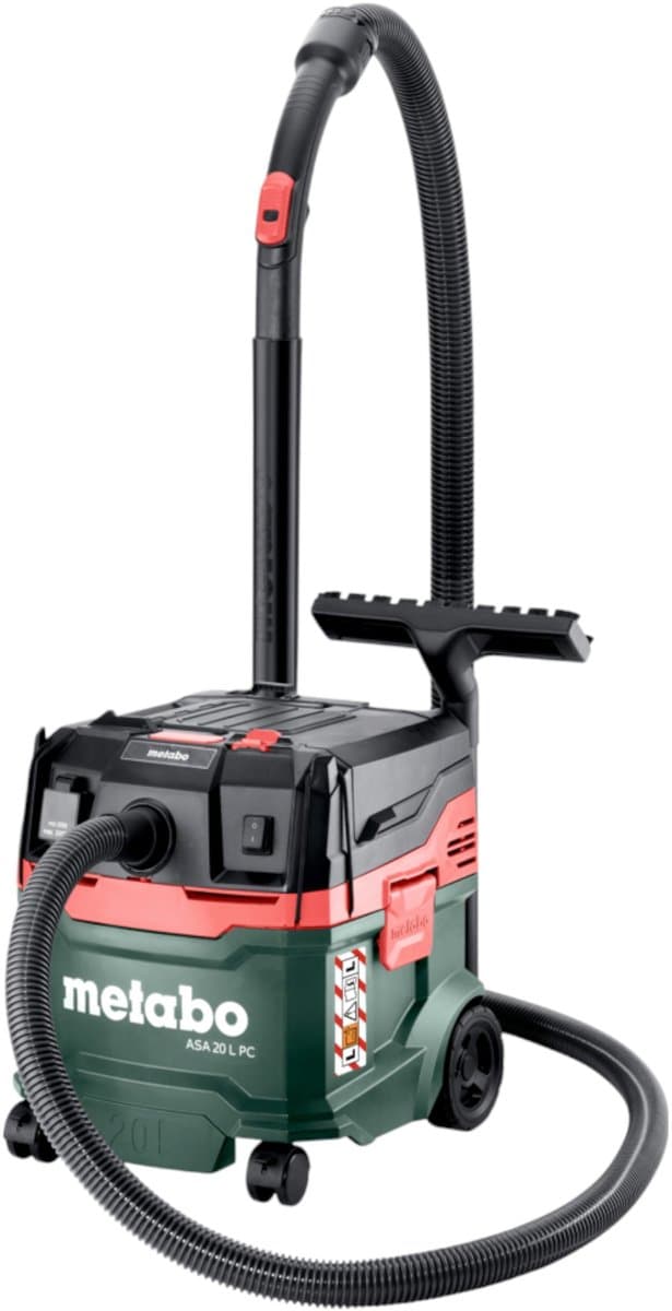 Metabo Alleszuiger ASA 20 L PC met handmatige filterreiniging — afbeelding 1