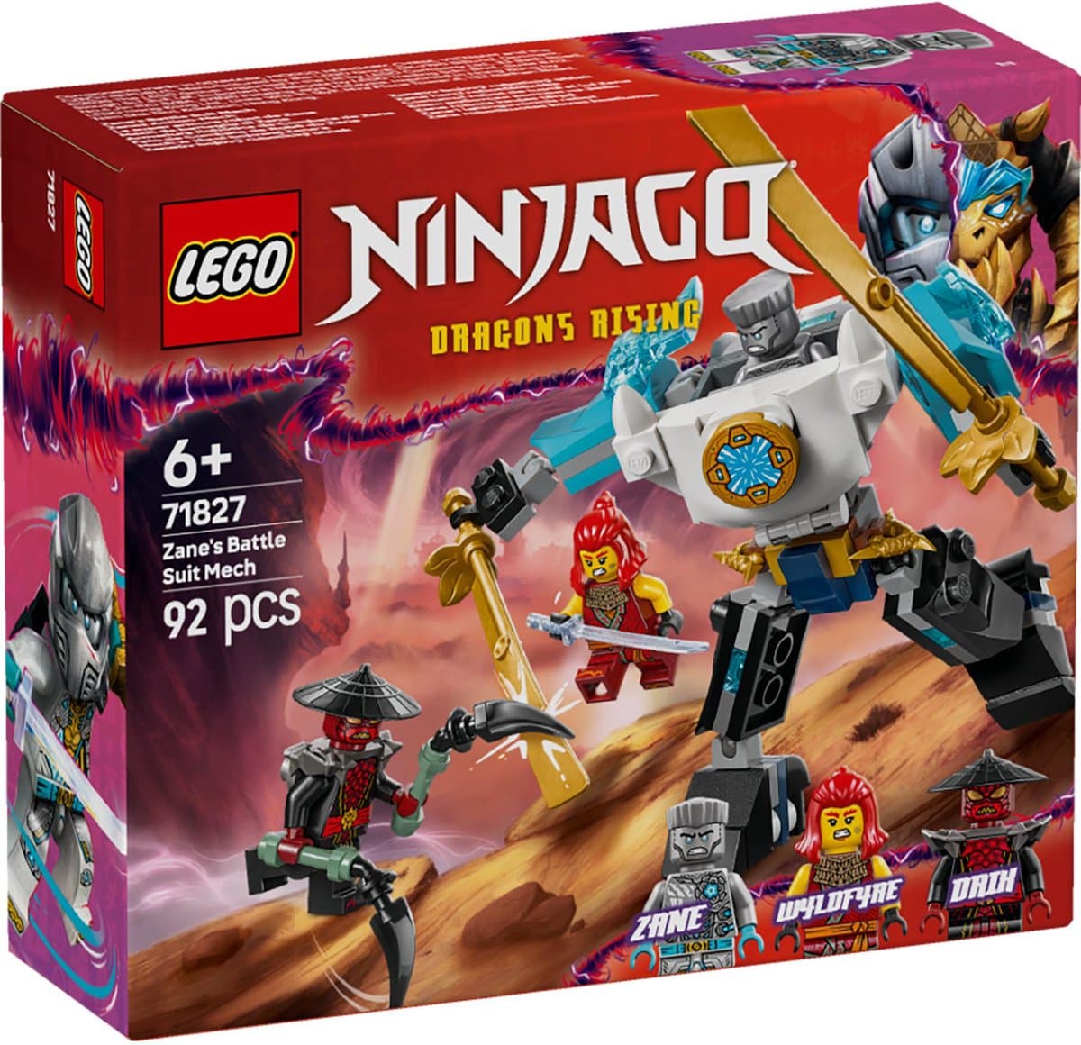 LEGO Ninjago - Zane's strijdmecha Constructiespeelgoed — afbeelding 1