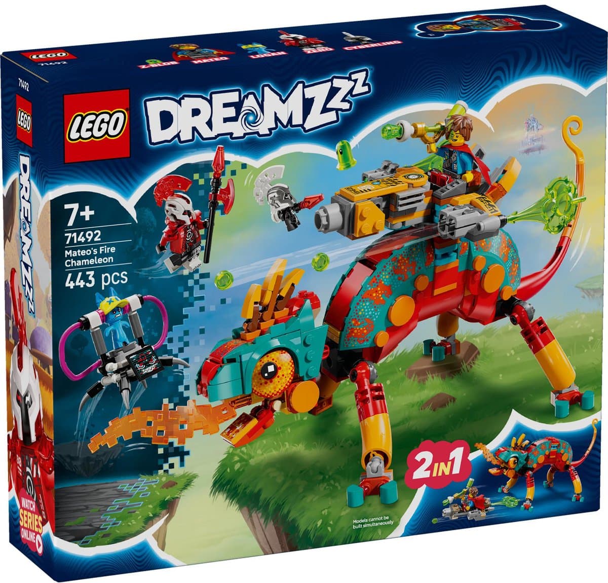 LEGO DREAMZzz - Mateo's vuurkameleon Constructiespeelgoed — afbeelding 1