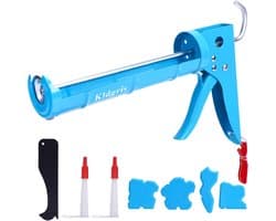 Sealing Gun Silicone Gun Set with Caulking Removal Tool and 2 Silicone Nozzles for Caulking Removal, Bathroom & Shower - ShopVlot