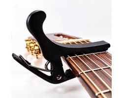 VG capo gitaar | capodaster | aluminium | zwart | geschikt voor alle gitaren