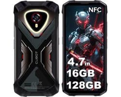 CUBOT KingKong MINI4 4G Smartphone,16GB+128GB-4,7"90Hz HD+ scherm-48MP Camera-4700mAh,Android15