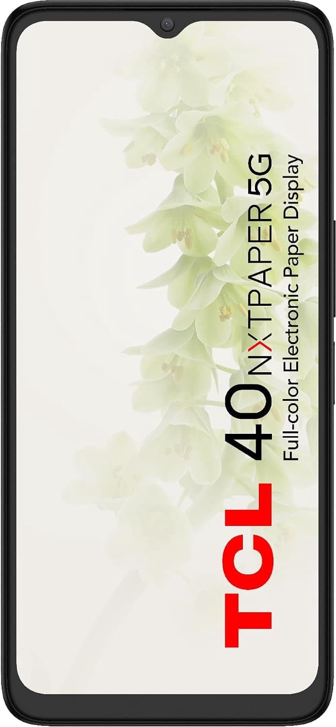 TCL 40 NXTPAPER 5G - 256GB- RAM 6GB Espansione DUAL SIM -BLACK — afbeelding 1