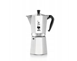 Bialetti Moka Express Aluminium Zwarte Koffiezetter - 900 ml
