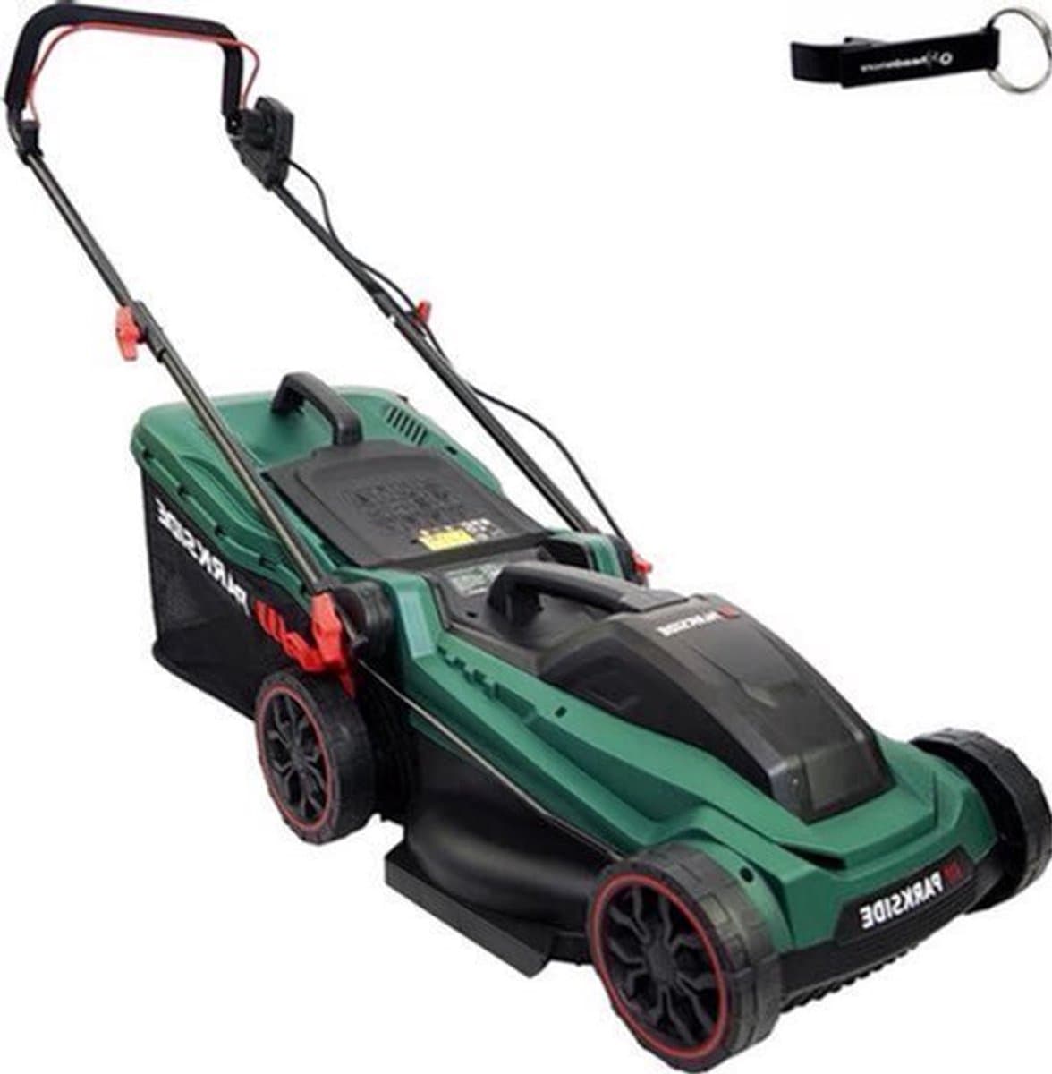 Elektrische Grasmaaier – Elektrisch Maaidorser – Gazonmaaier – Grasmaaier – Tuinmaaier – 1500 W Motor – 40 Liter Opvangzak Met Indicator — afbeelding 1
