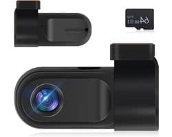 Auto Camera - Rijrecorder - Veilig Rijden - 150 Graden Lens - 64GB Kaart - Zwart