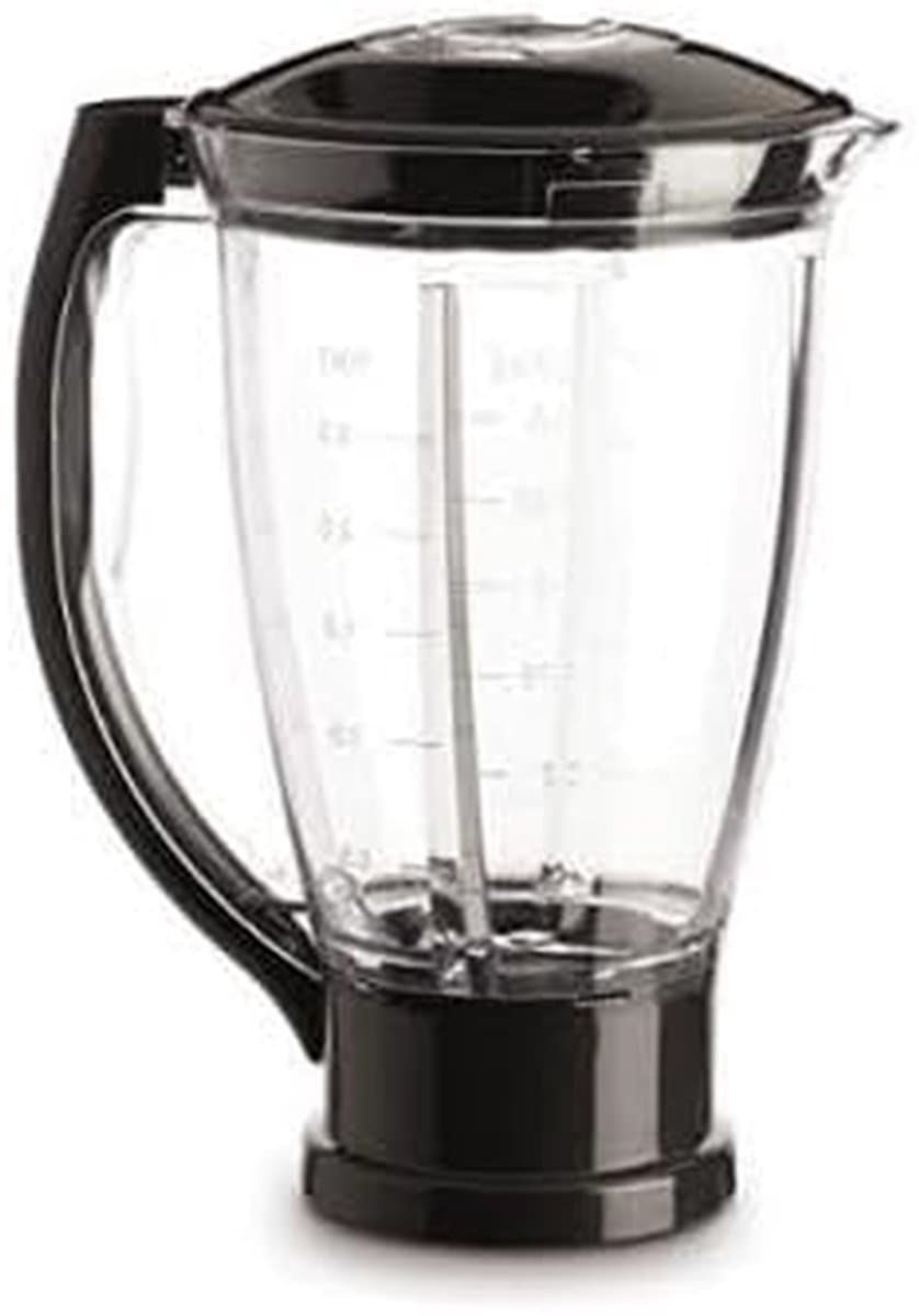 Blender Kom - Schaal Keukenmachine - Smoothies Maken - Vaatwasserbestendig - 1.5 Liter - Zwart — afbeelding 1