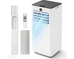 Mobiele Airconditioner - Airco Klimaatregelaar - Ruimte Koelen - 3-in-1 Functie - 9000 BTU - Wit