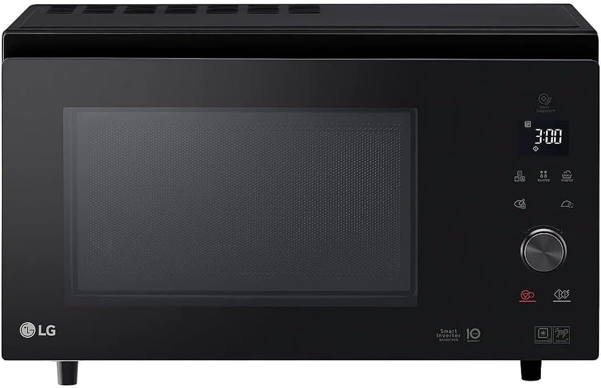Magnetron met Grill - Oven - Snel Eten Bereiden - Smart Inverter Technologie - 39 Liter - Zwart — afbeelding 1