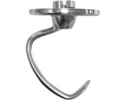 SnelShoppen - Spiral Dough Hooks Accessoires voor Keuken-Aid Keukenmachine, Rvs Deeghaak voor 4.5-5QT Tilt Head, Vaatwasserbestendig, Perfect voor Bak
