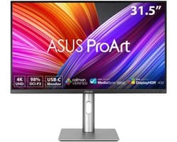 ASUS ProArt Display PA329CRV - 4K IPS Grafisch Designer Monitor - Calman Gecertificeerd - USB-C 96W - 32 Inch