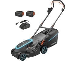 GARDENA PowerMax 37/36V P4A Ready-To-Use - Accu Grasmaaier - 37 cm - Incl. 2 Accu?s