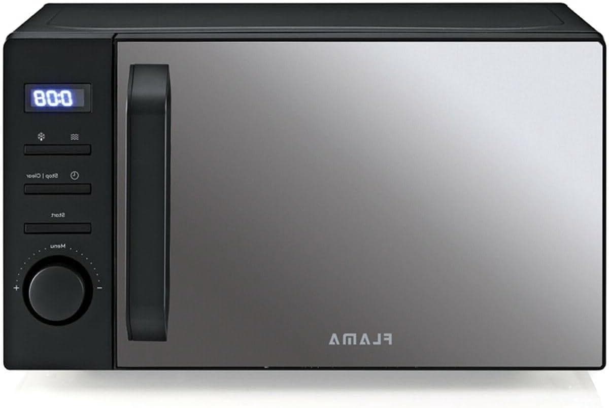 Magnetron - Oven Verwarming - Snel Eten Opwarmen - Ontdooifunctie - 20 liter - Zwart — afbeelding 1