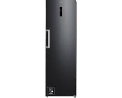 Inventum KK1850B energiezuinige koelkast 185 cm hoog - 362 liter - Kastmodel - Zonder vriesvak - Superkoelen - Energielabel C - Vrijstaand - Zwart