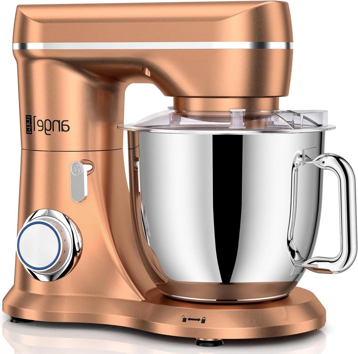 Staande Mixer - Keukenmixer Roerder - Bakken Ingrediënten - Kantelbare Kop - 5 Kwarts - Zilver — afbeelding 1