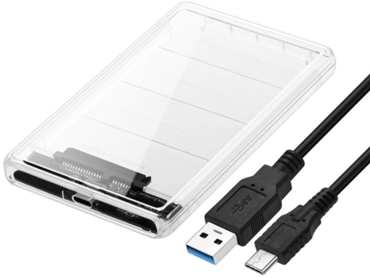 2,5 inch SATA naar USB 3.1 Gen 2 draagbare behuizing — afbeelding 1