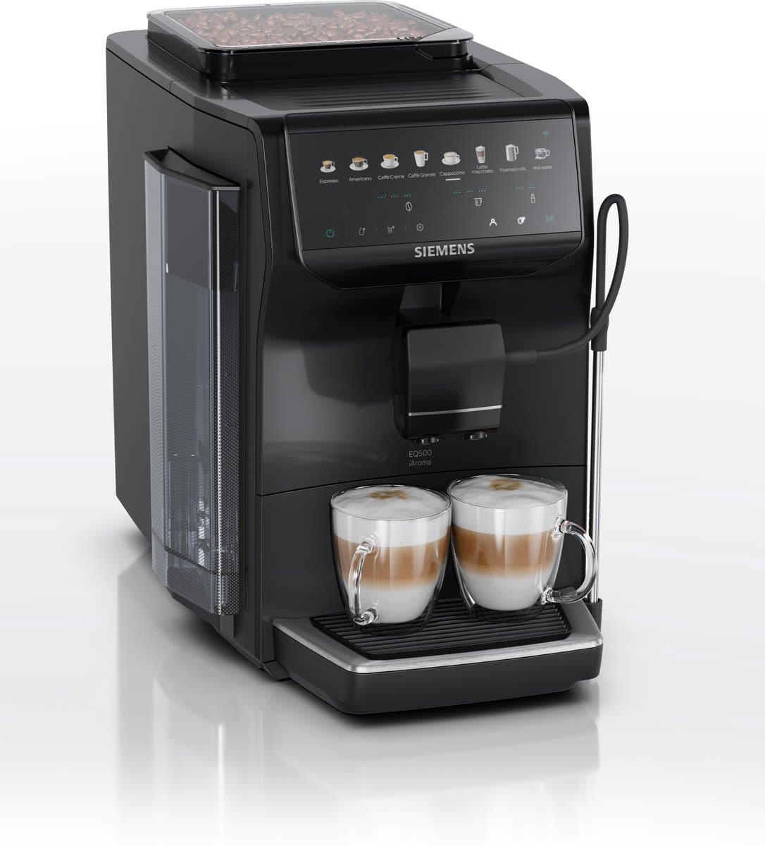 Siemens EQ500 Espresso volautomaat iAroma Piano-zwart TP553E19 — afbeelding 1