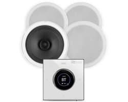 Power Dynamics badkamer speakers inbouw set - Speakers voor badkamer met Bluetooth B100W versterker
