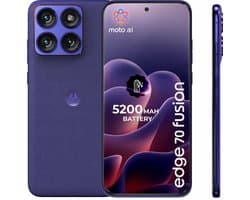 Motorola edge 70 fusion - 5200 mAh - 8/258GB - PANTONE Orient Blue