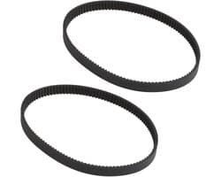 Grasmaaier Aandrijfriemen - Transmissieriemen Grasmaaier - Gazon Onderhoud - Precisie Tandontwerp - 312 mm x 9 mm - Zwart