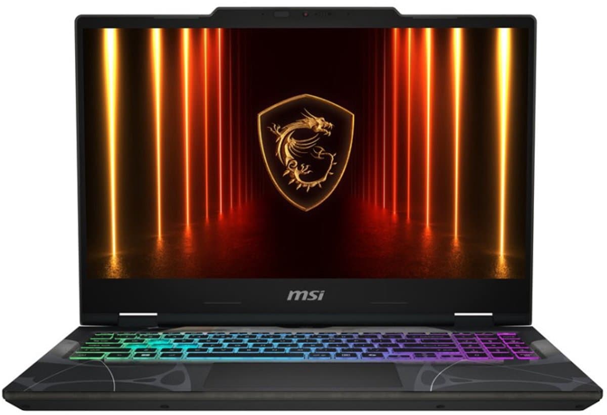 MSI Cyborg 15 B2RW Serie - Gaming Laptop - Intel Core i5 - NVIDIA GeForce RTX 5050 - 16GB RAM — afbeelding 1