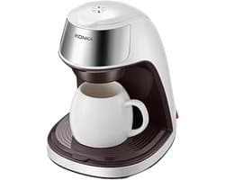 Mini Koffiezetapparaat Draagbaar - 450W - 0.3L - 1-Kops Filter - Wit