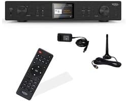 NIEUW! Xoro HFT440 PRO FM-DAB+-Internet HiFi tuner bluetooth Spotify connect 3,2" kleuren scherm externe antenne