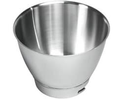 Mengkom Roestvrijstaal - Keuken Kom - Bakken en Koken - Speciaal voor Chef-kok - 4.3 Liter - Zilver
