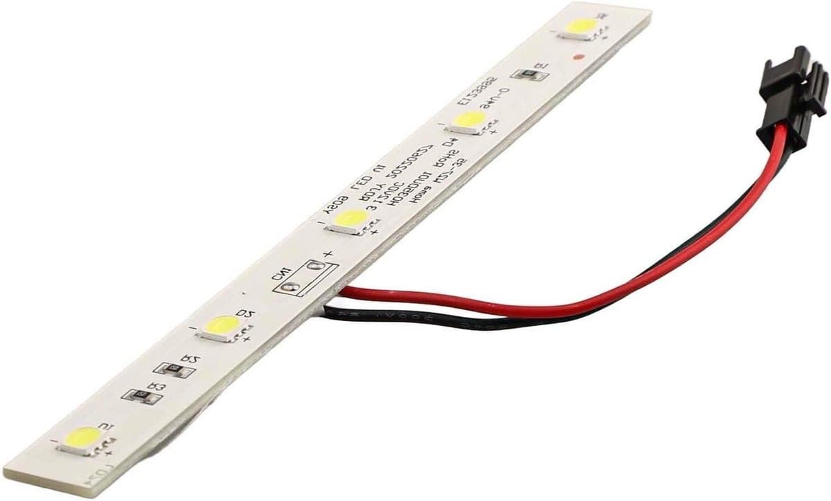 Koelkast LED-lichtbalk - Vervanglamp Koelkast - Koelkast Verlichten - Probleemloze Installatie - 137 x 15 cm - Zilver — afbeelding 1