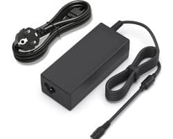 AC/DC Adapter - Voedingskabel Oplader - Externe Harde Schijf - Overspanningsbeveiliging - 100-240V - Zwart