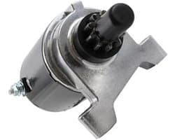 Grasmaaier Startmotor - Motoronderdeel Tuinmachine - Eenvoudig Starten - Betrouwbaar Startvermogen - 10 Tanden - Zwart