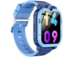 Blackview Z20 Smartwatch - Kids Smartwatch - 1,83" - 800 mAh - 8 MP camera - 4G Belfunctie - GPS - SOS-knop - Slaapmonitor - Stappenteller Horloge - Wekker - Blauw