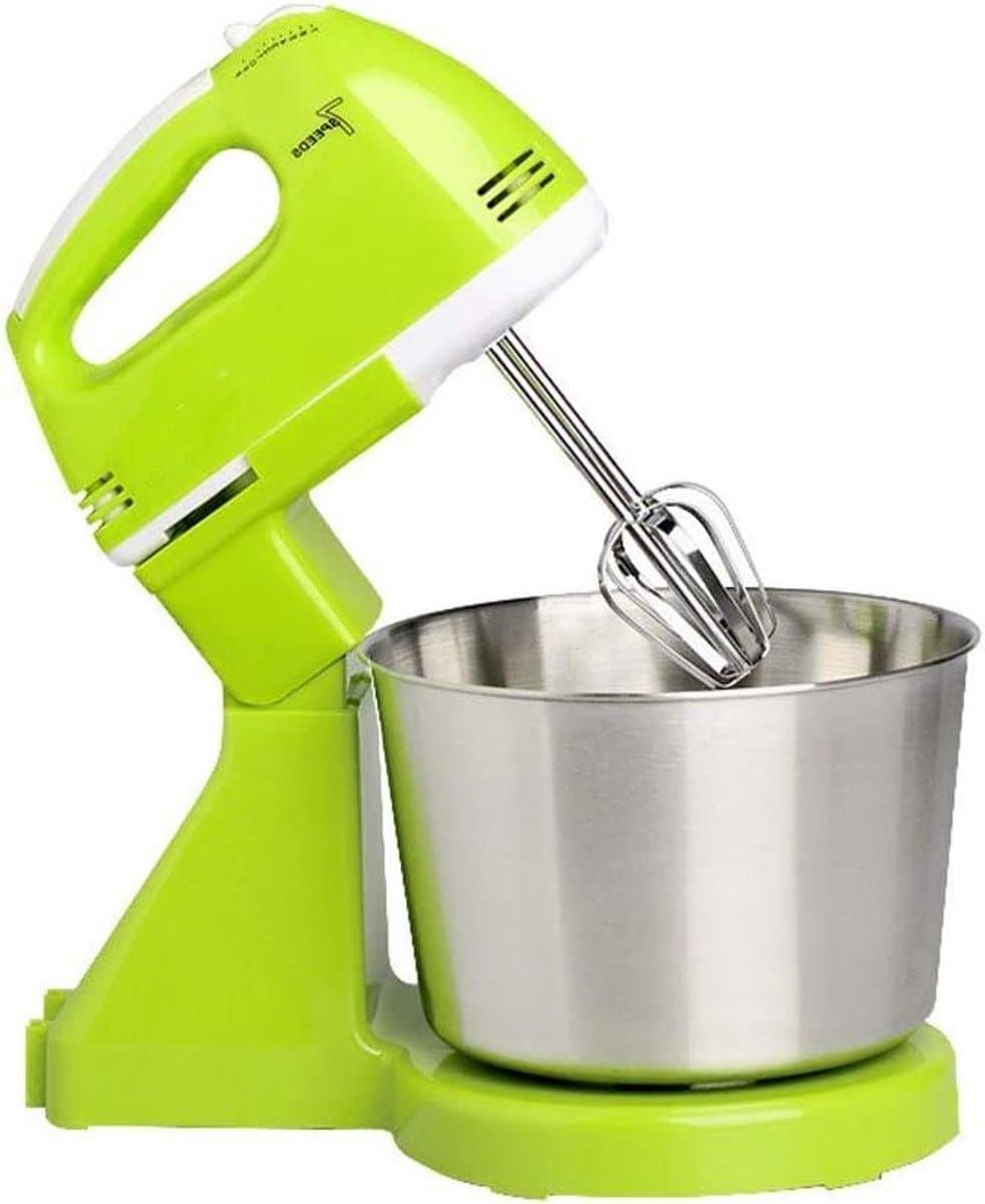 Keukenrobot Garde - Handmixer Voedselmixer - Bakken Cake Beslag - 2-in-1 Staand Handmodel - 1.7 Liter Kom - Wit — afbeelding 1