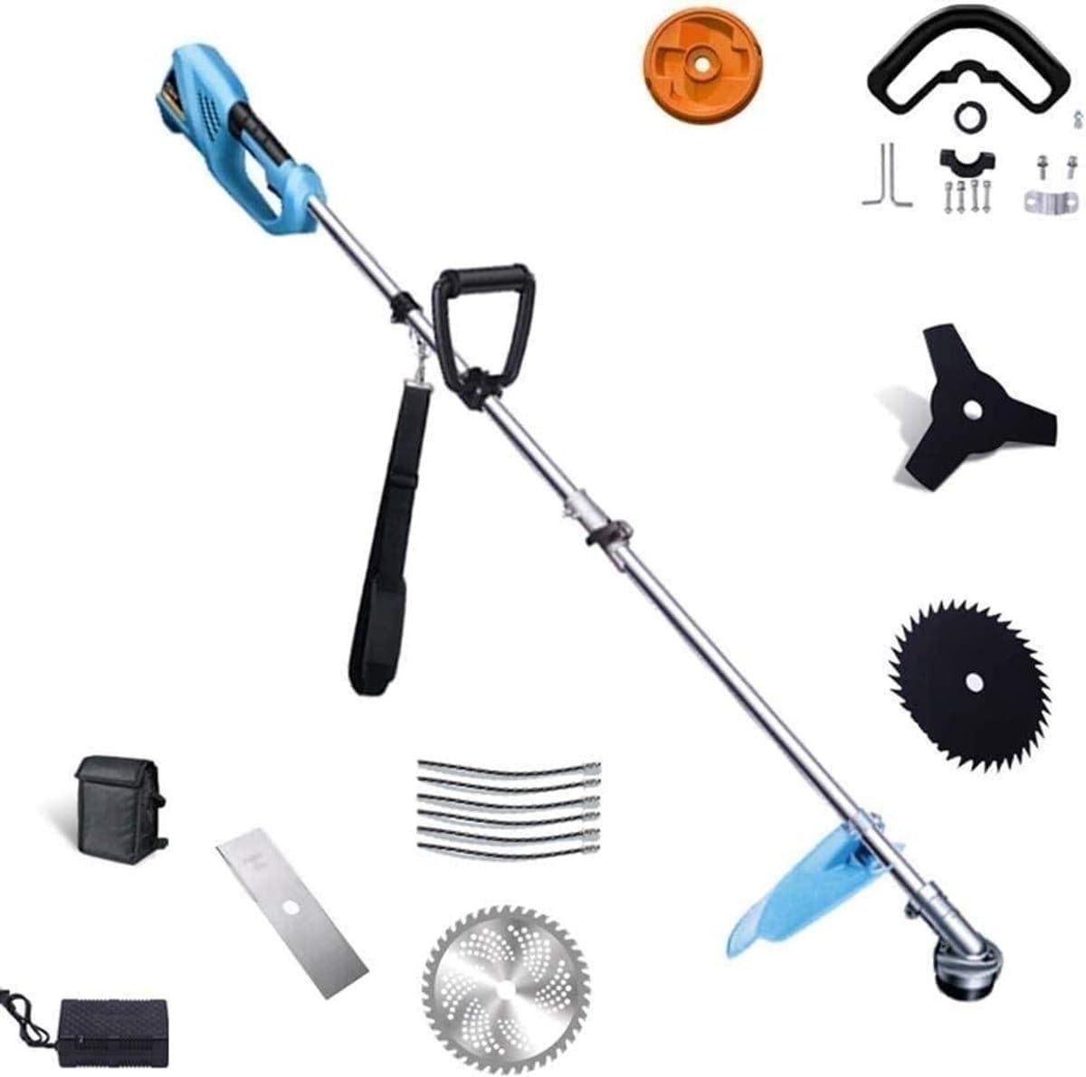 Handmaaier Cilinder - Gazonmaaier Grasmaaier - Gazon Onderhoud - Eenvoudig Mechanisch - Diverse Maten - Metaal — afbeelding 1