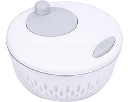 Salade Droger - Groente Centrifuge - Maaltijd Voorbereiding - Met 5 Messen - 4500 Ml - Transparant